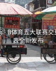 系统更新 - B体育五大联赛交互式赛程表全新发布