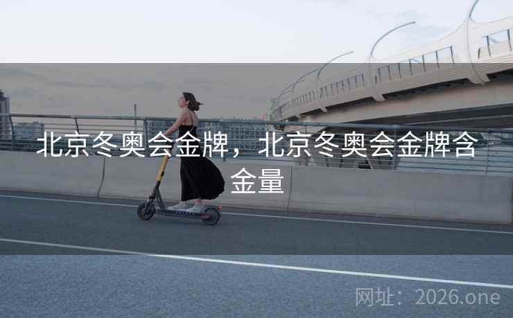 北京冬奥会金牌，北京冬奥会金牌含金量