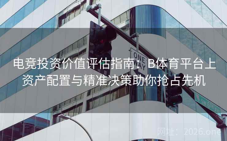 电竞投资价值评估指南：B体育平台上资产配置与精准决策助你抢占先机